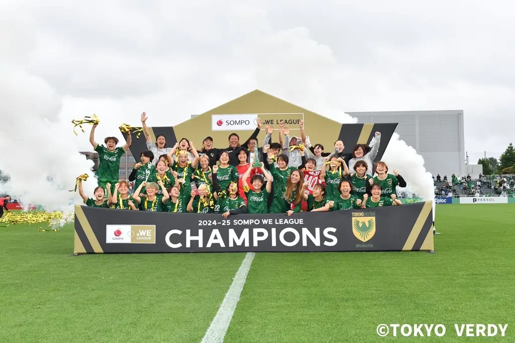 日テレ・東京ヴェルディベレーザ 2024-25 SOMPO WEリーグ優勝